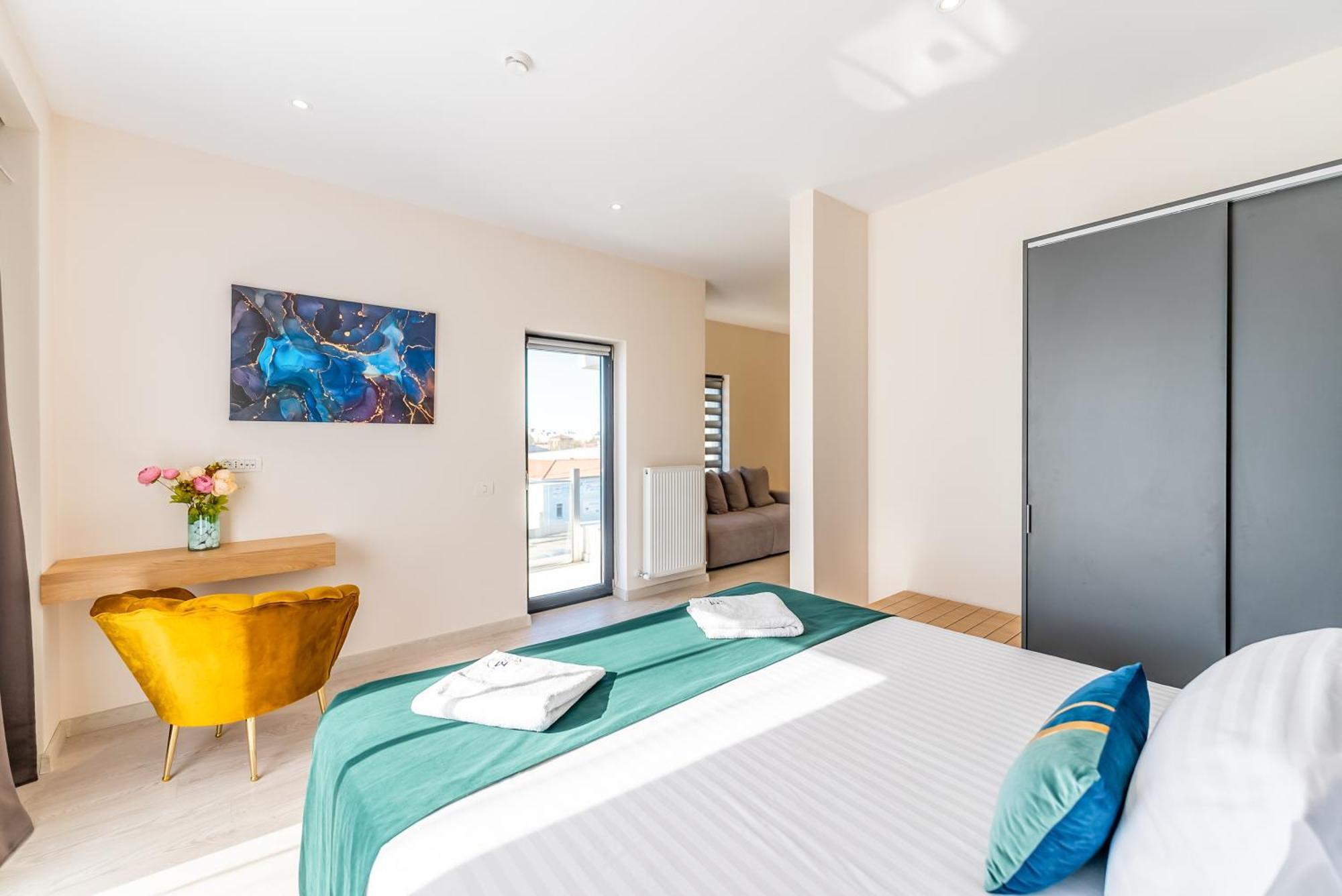 M City Aparthotel Arad Pokoj fotografie