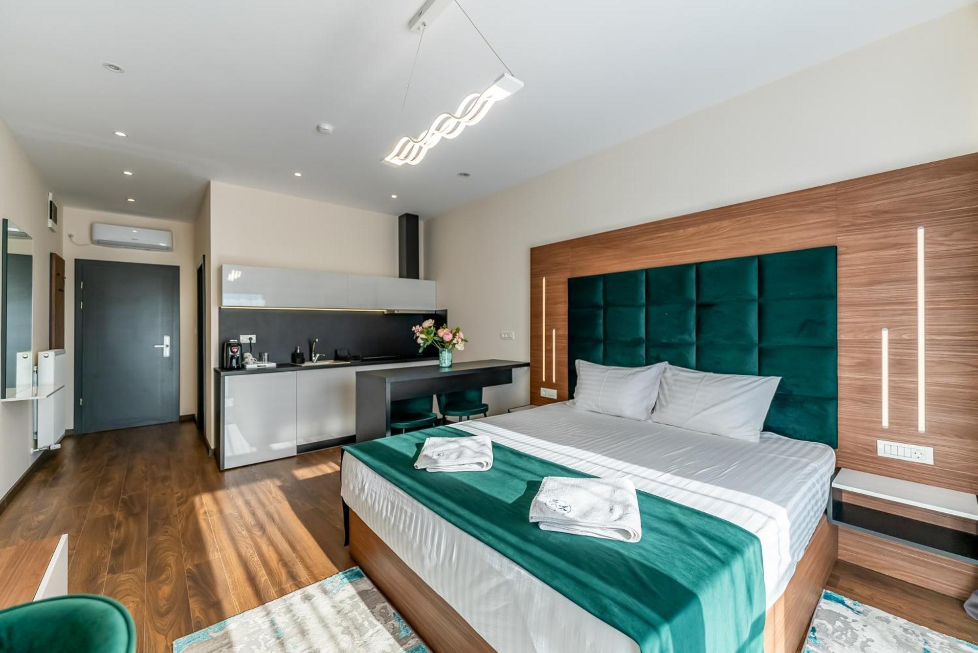 M City Aparthotel Arad Pokoj fotografie